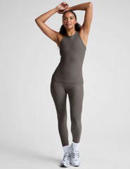 gray tank top
