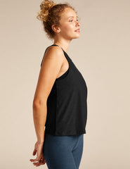 black tank top