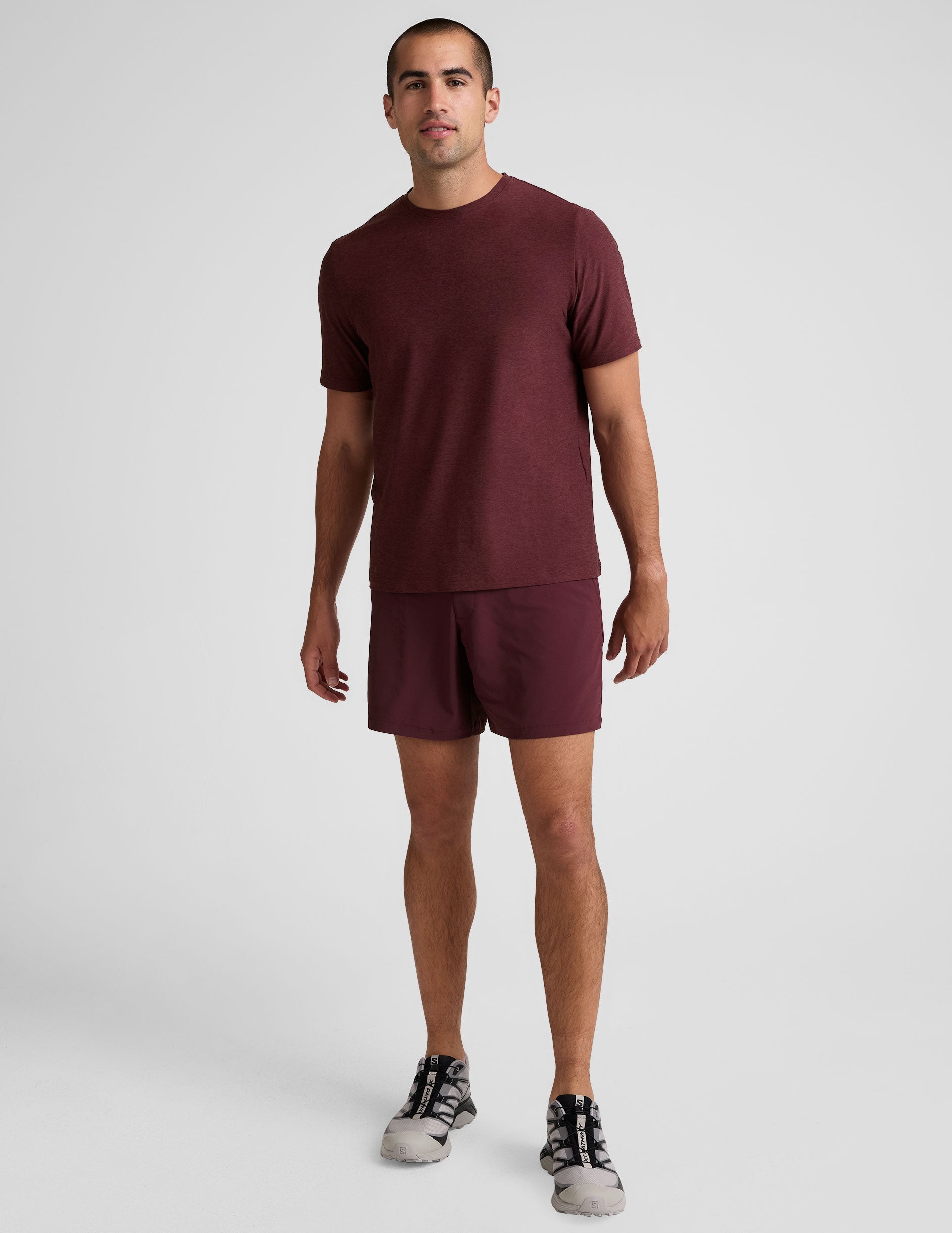 red short sleeve men's t-shirt.