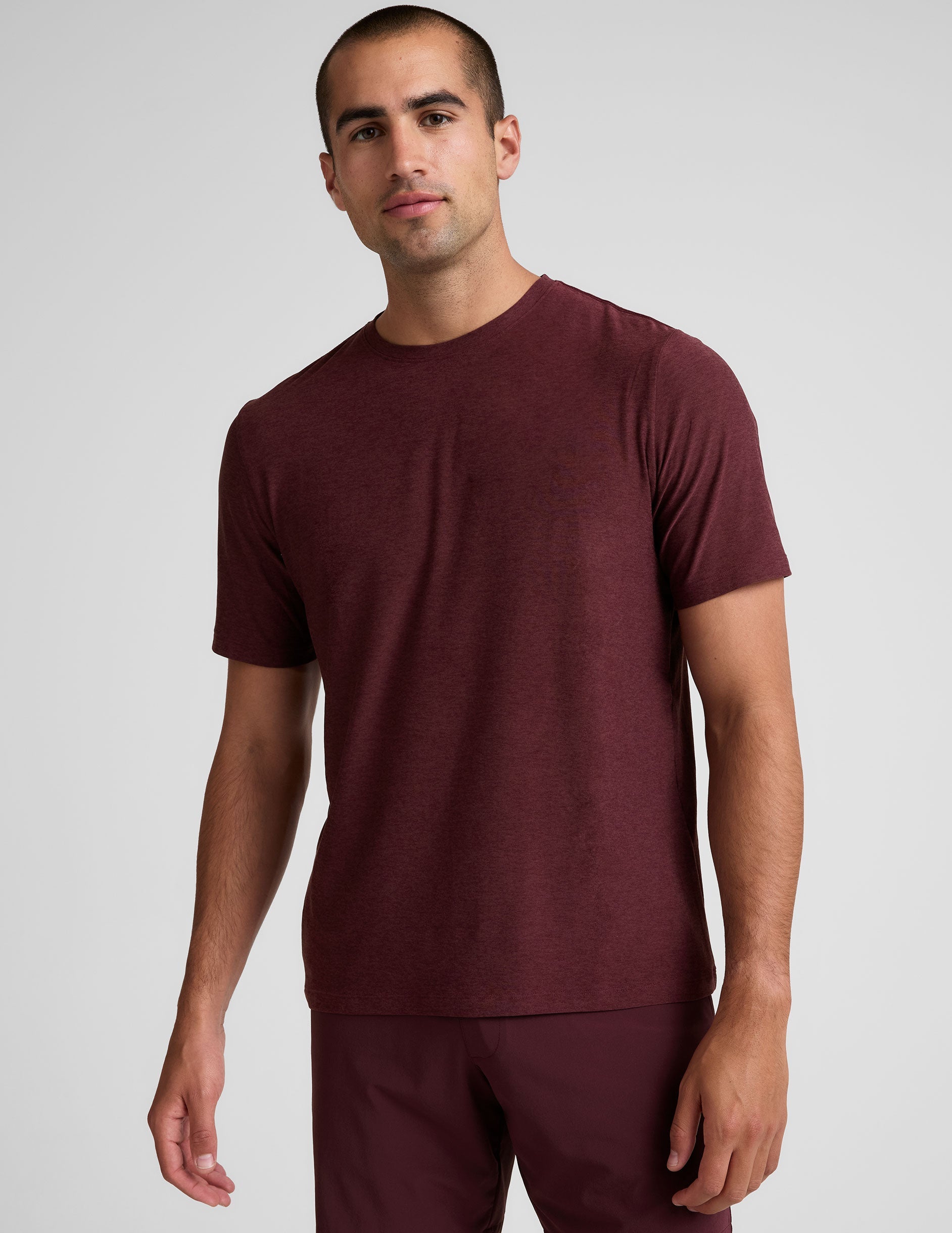 red short sleeve men's t-shirt.