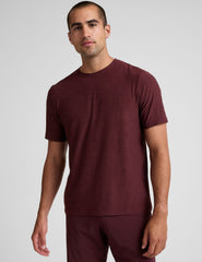 red short sleeve men's t-shirt.