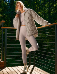 2-Way Quilted Jacket