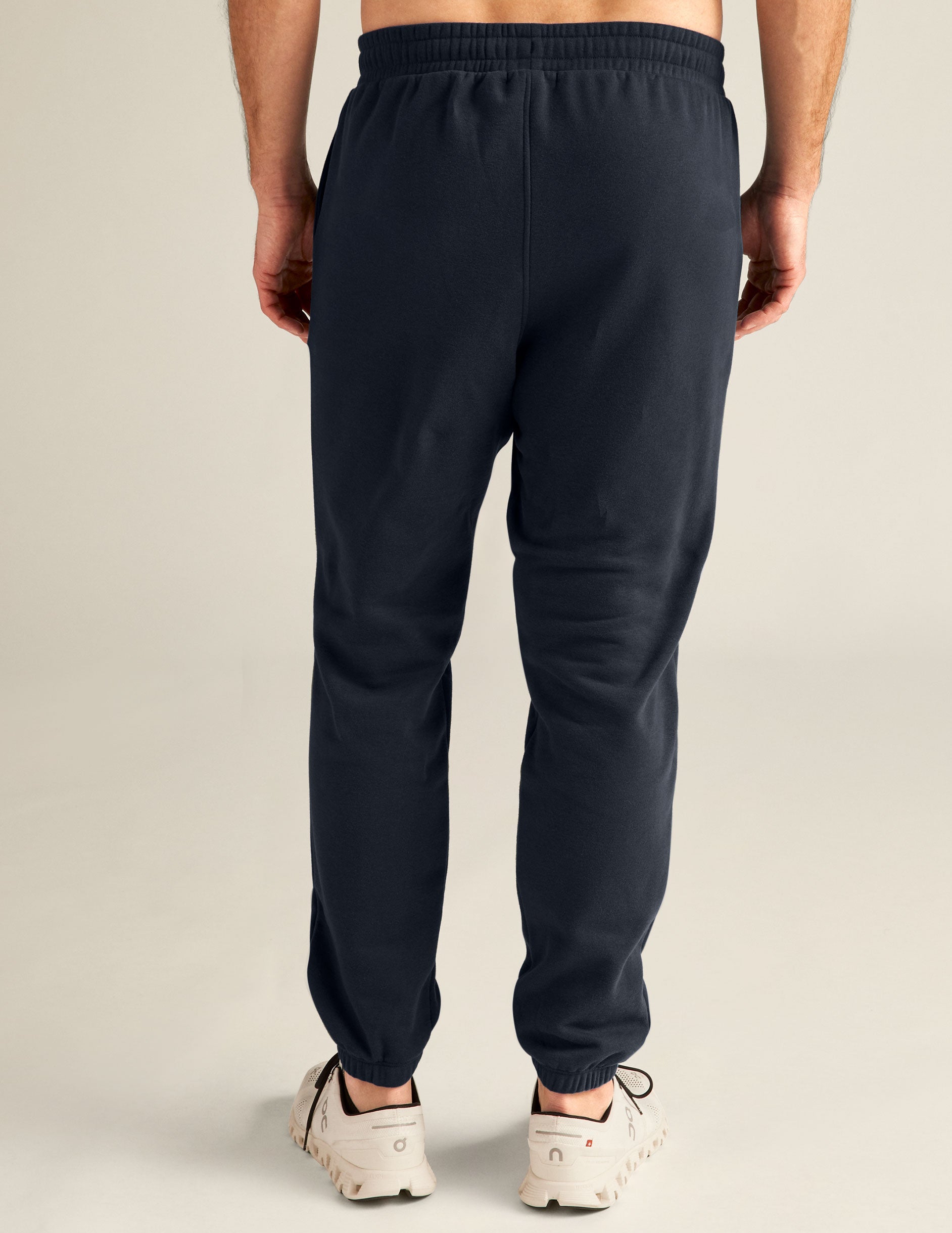 blue mens sweatpants.