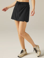 black skort