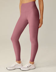 purple high-waisted midi spacedye leggings.