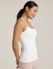 white tank top