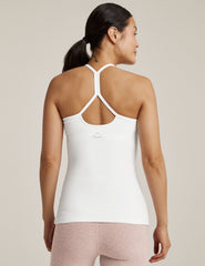 white tank top