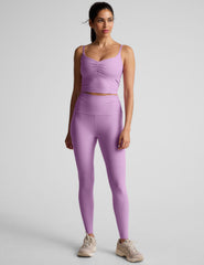 purple crop tank