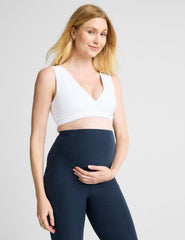 white nursing bra