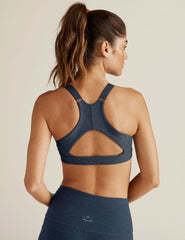 blue bra top